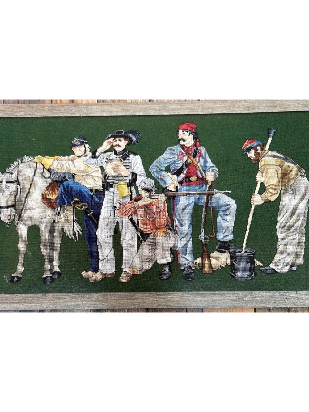 Fighting Men Of The Confederacy Cross Stitch Pattern Civil War Series Book #128